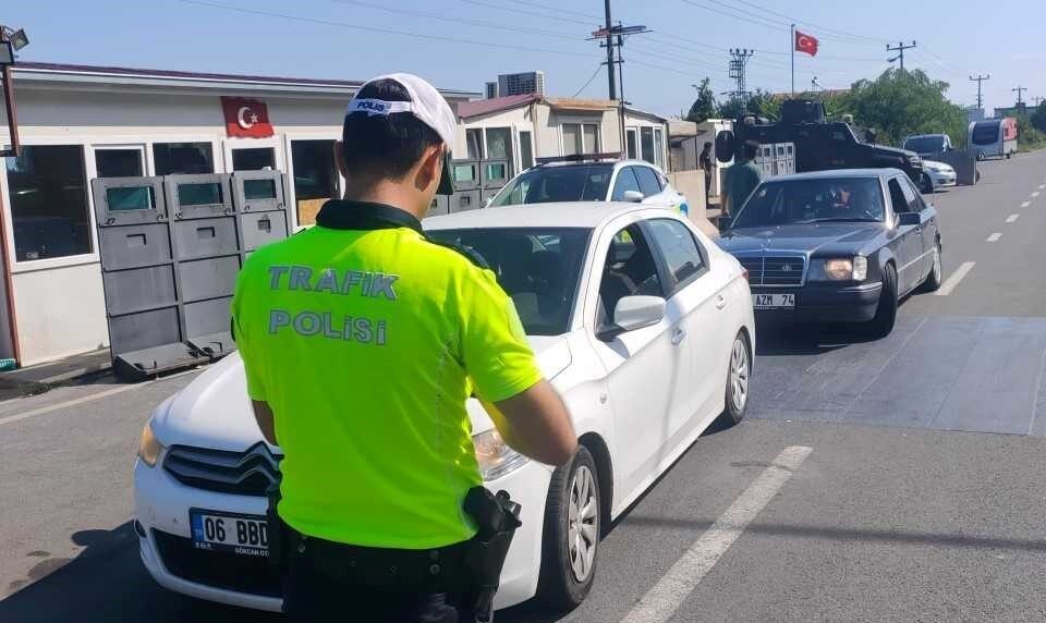 Ordu’da trafik ekipleri tarafından son bir hafta içerisinde gerçekleştirilen denetimlerde