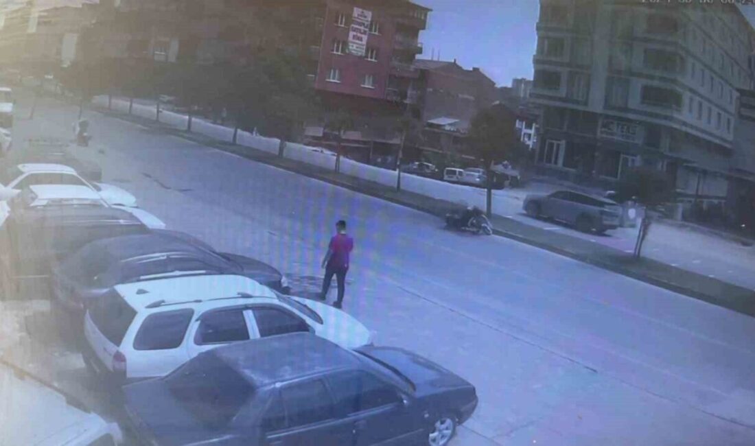 Ünye ilçesinde meydana gelen bir trafik kazasında motosikletin kontrolünü kaybederek