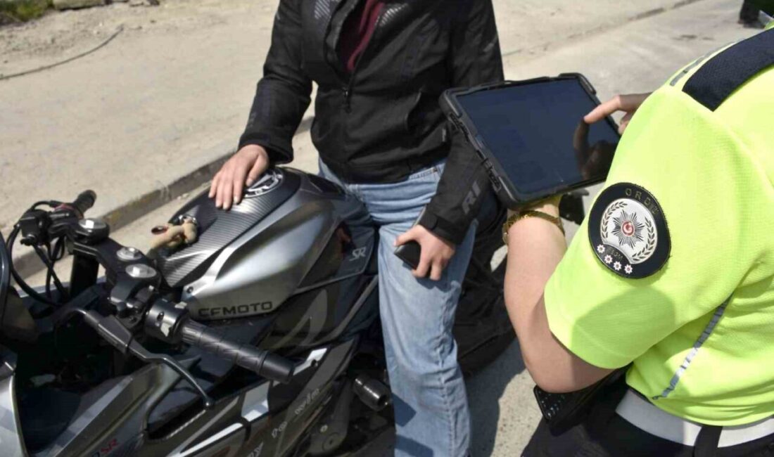 Ordu’da trafik ekipleri tarafından son bir hafta içerisinde gerçekleştirilen denetimlerde