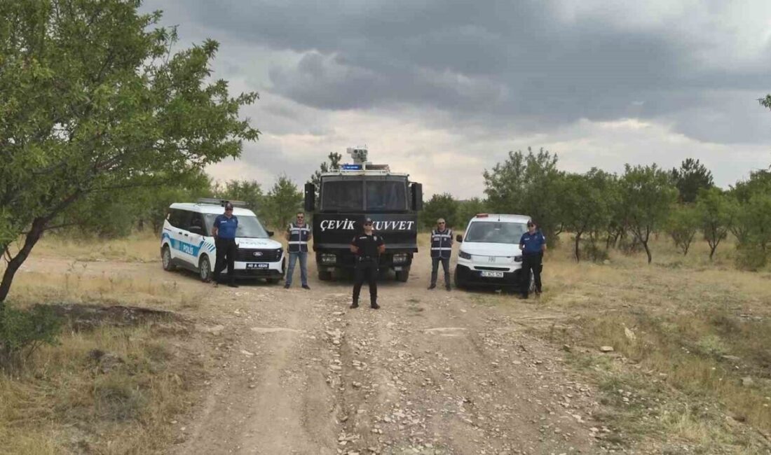 Kırşehir İl Emniyet Müdürlüğü ekipleri, yaz aylarında yükselen orman yangını