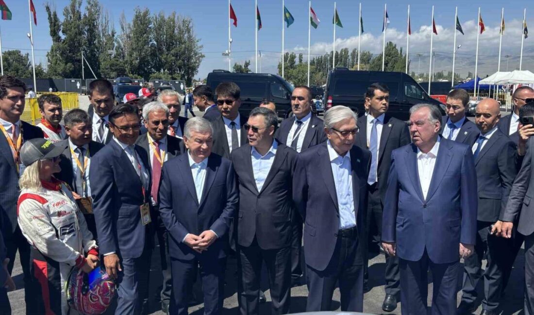 Kırgızistan Devlet Başkanı Sadır Caparov’un ev sahipliğinde gerçekleşen Uluslararası Motorlu