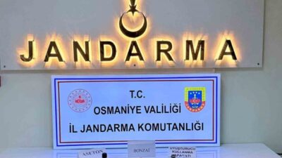 Jandarma ekipleri tarafından Osmaniye’de son bir haçta gerçekleştirilen operasyonlarda 2