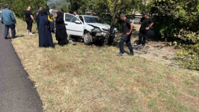 Bahçe ilçesinde meydana gelen trafik kazasında, bir kişi yaralandı. Kaza,