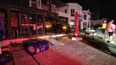 Bodrum ilçesinde yaşanan bir olayda, iddiaya göre, sabaha karşı meydana