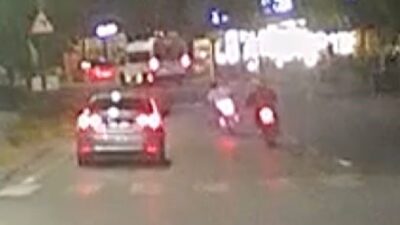 Eskişehir’de, Çevre Yolu Batıkent mevkisinde meydana gelen bir olayda, otomobil