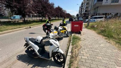 Samsun’un Atakum ilçesinde bir otomobil ile motosikletin çarpıştığı trafik kazasında