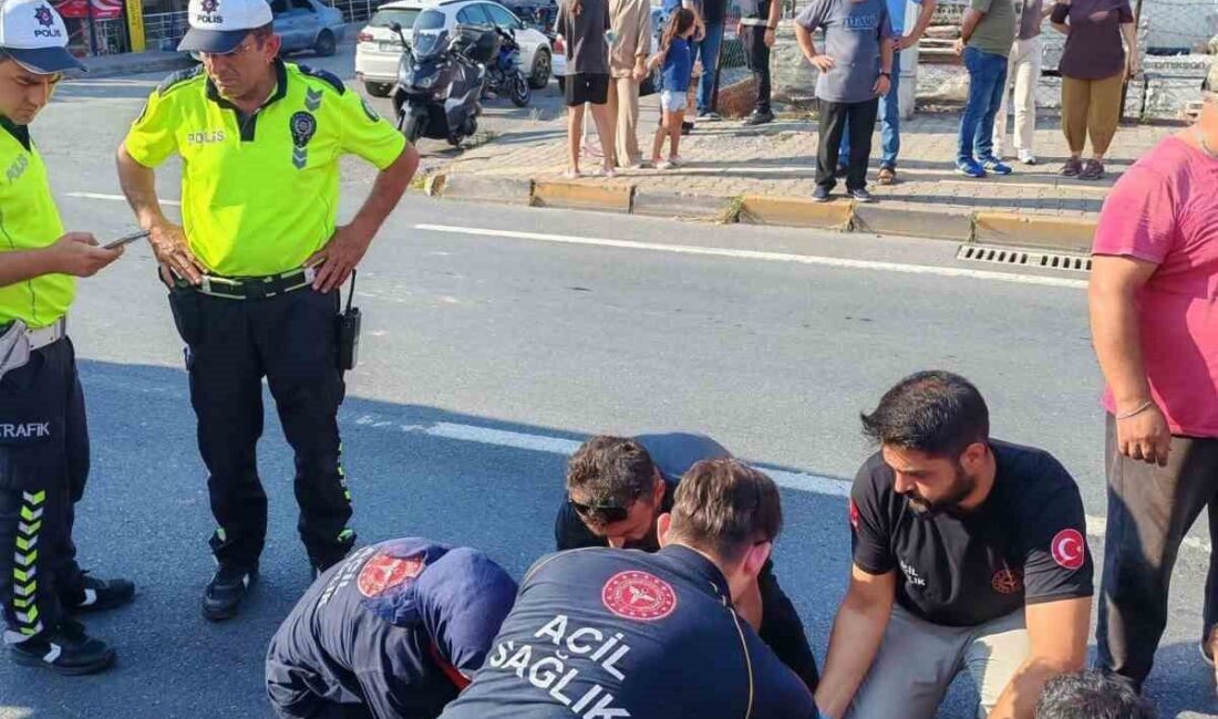 Zonguldak’ın Karadeniz Ereğli ilçesinde meydana gelen trafik kazasında, bir otomobilin