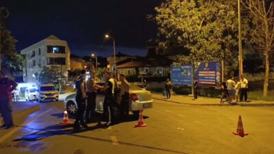 Sakarya’nın Hendek ilçesinde bir yaşlı kadın, yolun karşı tarafına geçmeye