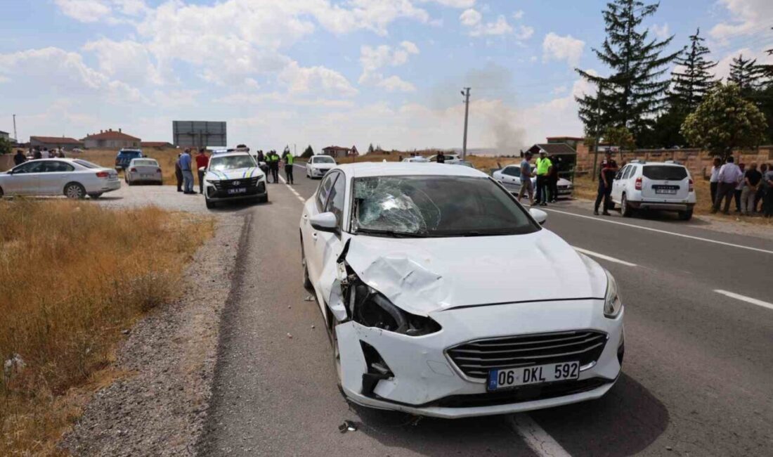 Nevşehir’de bir yaya, Karaba-Avanos karayolunun Karaba çıkışında otomobil çarpması sonucunda