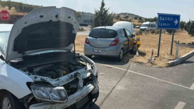 Kula ilçesinde meydana gelen trafik kazasında bir kişi yaralandı. Kaza,