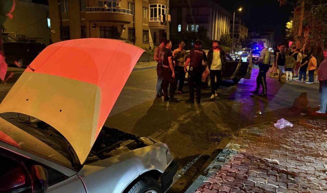 Kocasinan ilçesinde meydana gelen trafik kazasında, bir çocuk ve 2