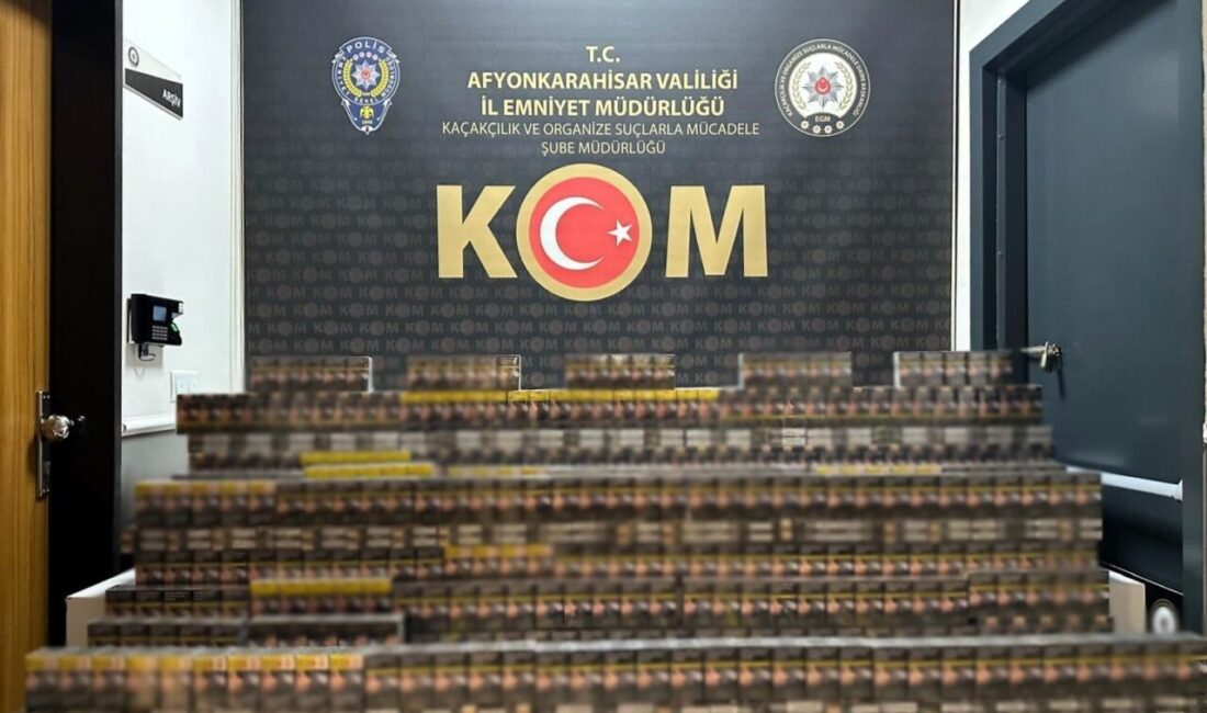 Afyonkarahisar’ın Sultandağı ilçesinde polis ekipleri tarafından düzenlenen operasyonda bin 830