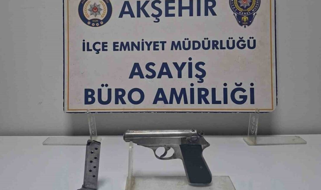 Akşehir ilçesinde gerçekleşen bir düğünde havaya ateş edildiği ihbarı üzerine