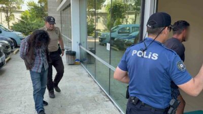 Samsun’un Atakum ilçesinde, çevreyi rahatsız ettikleri ihbarı üzerine olay yerine