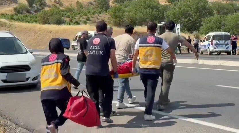 Adıyaman’ın Kahta ilçesinde meydana gelen olayda, polisin “Dur” ihtarına uymayan