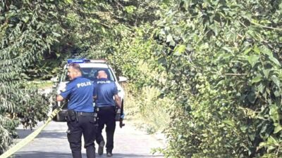 Eskişehir’de, siyah giyimli ve şüpheli bir kişinin pompalı tüfek taşıdığı