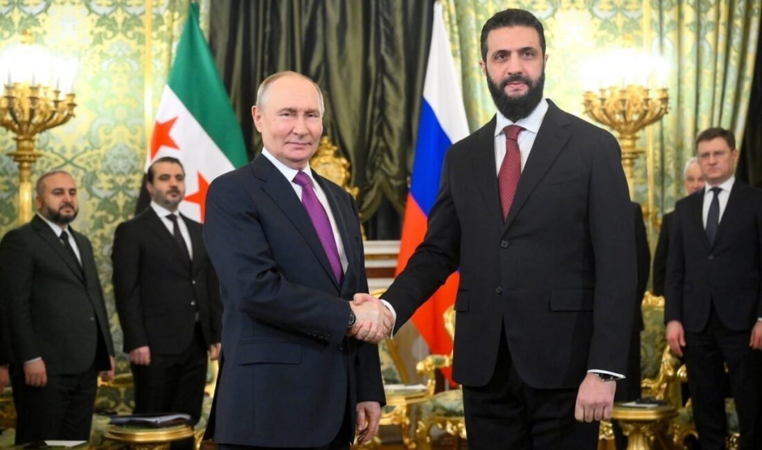 Rusya Devlet Başkanı Vladimir Putin ile Suriye Devlet Başkanı Ahmed