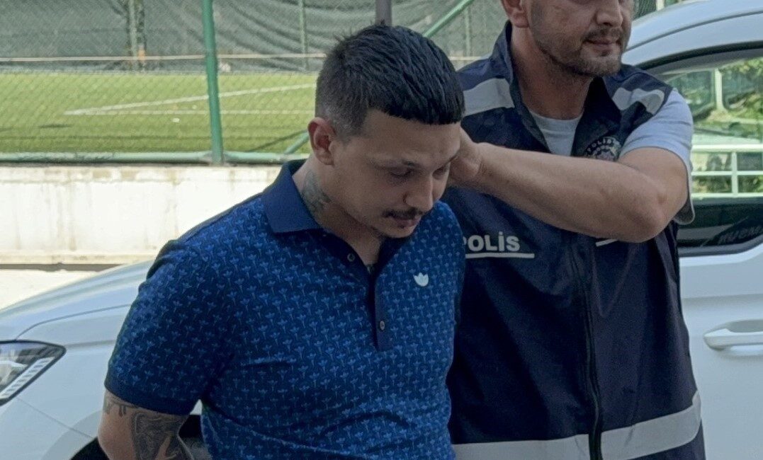 Samsun’da rap müzik sanatçısı Yüşa Keskin’in bir klip çekiminde tüfek
