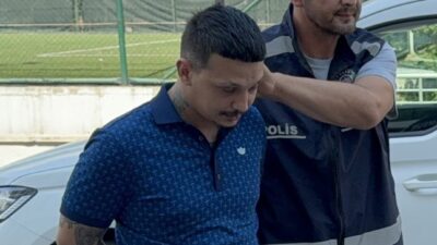 Samsun’da rap müzik sanatçısı Yüşa Keskin’in bir klip çekiminde tüfek
