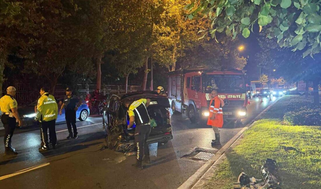 Bakırköy sahil yolu Zeytinburnu istikametinde meydana gelen bir trafik kazasında,
