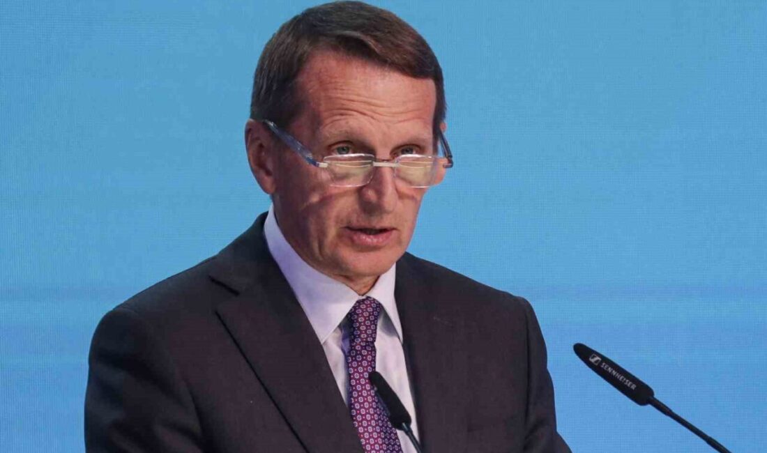 Rusya Dış İstihbarat Servisi (SVR) Başkanı Sergey Naryshkin, ABD Merkezi