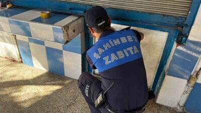 Şahinbey Belediyesi zabıta ekipleri, rutin denetimler kapsamında hijyen kurallarını ihlal