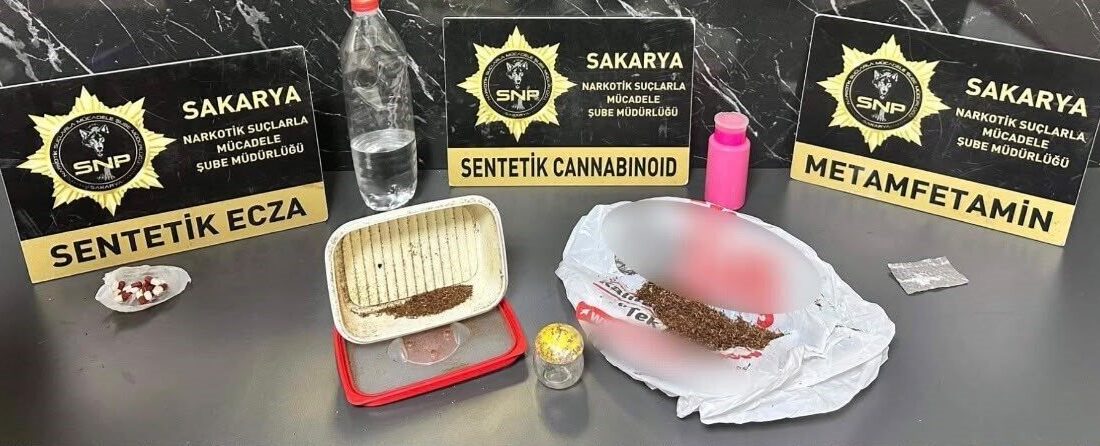 Sakarya’da polis ekipleri tarafından dört farklı ilçede düzenlenen narkotik operasyonlarında