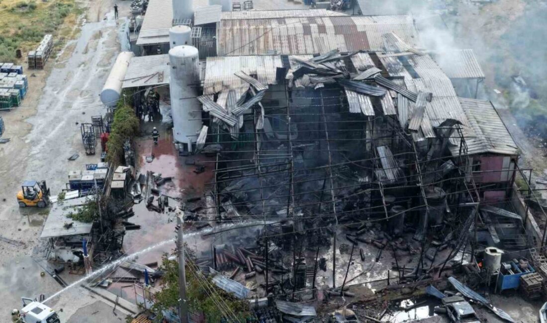 Manisa’nın Salihli ilçesindeki Kavas Gaz Dolum Tesisi’nde gerçekleşen patlama sonrası