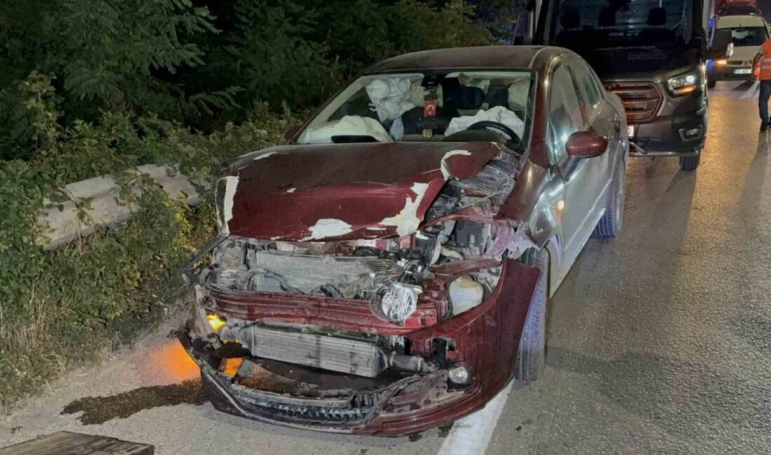 Samsun’un Atakum ilçesinde meydana gelen zincirleme trafik kazasında 4 araç
