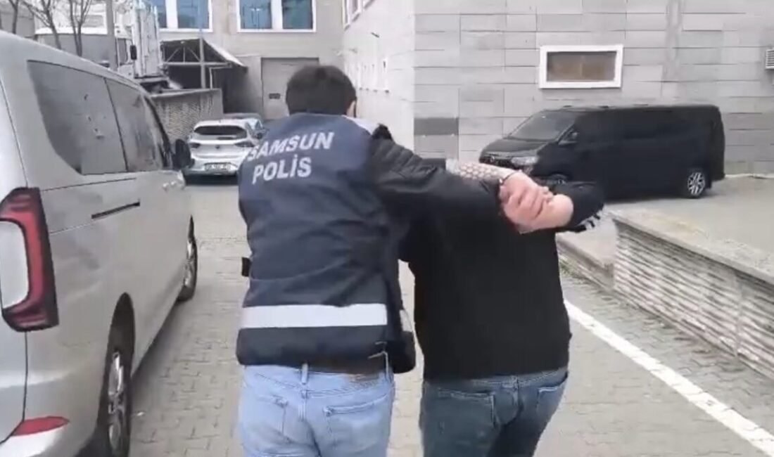 Samsun’da polis ekipleri, aranan kişilerin yakalanması için yürütülen operasyonda toplam