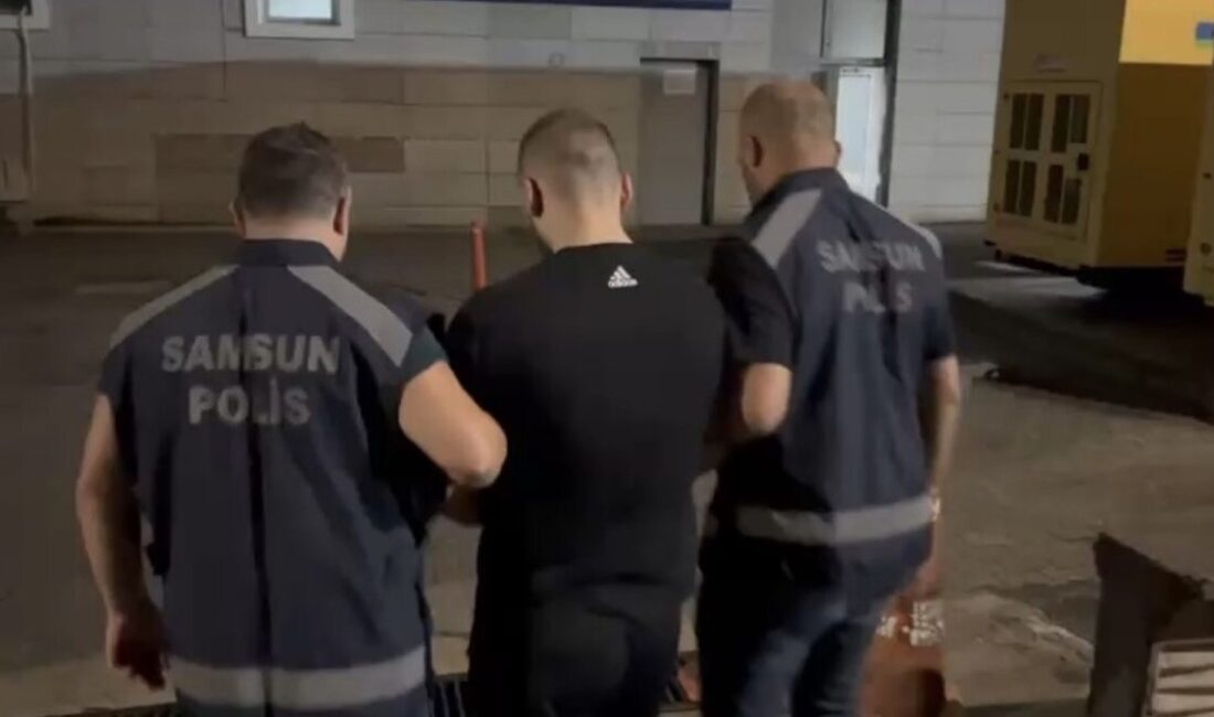 Samsun’un İlkadım ilçesinde, mahkeme kararıyla 9 yıl 5 ay 9