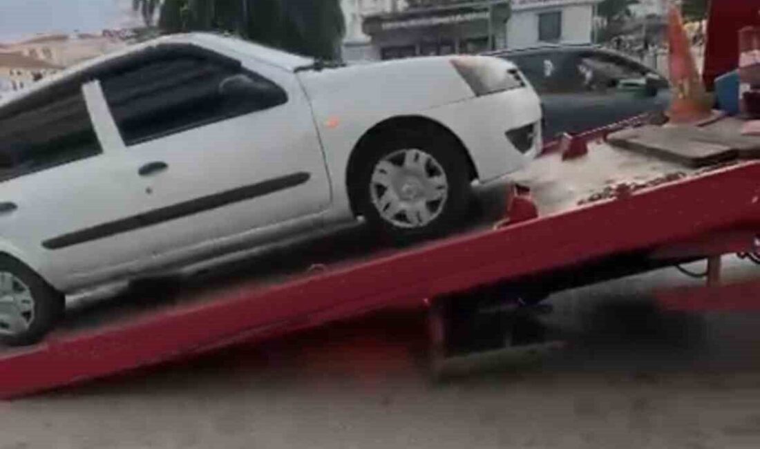 Samsun’un İlkadım ilçesinde korsan taksilere yönelik yapılan denetimde, korsan taşımacılık