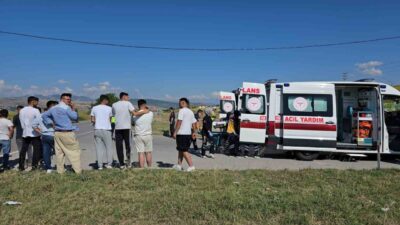 Samsun’un Vezirköprü ilçesinde meydana gelen trafik kazasında 3 kişi yaralandı.
