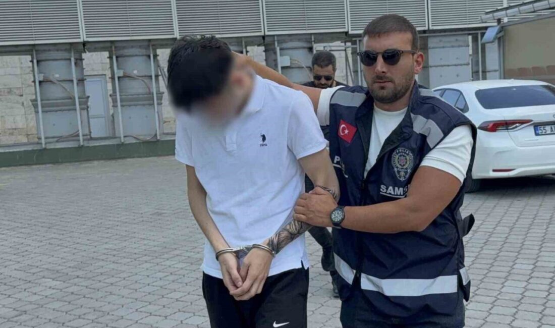 Samsun’un İlkadım ilçesinde 19 yaşındaki bir genci bacağından vurarak yaralayan