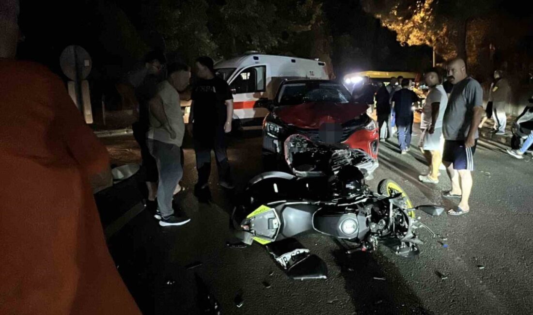 Samsun’un İlkadım ilçesinde meydana gelen bir trafik kazasında SUV aracı