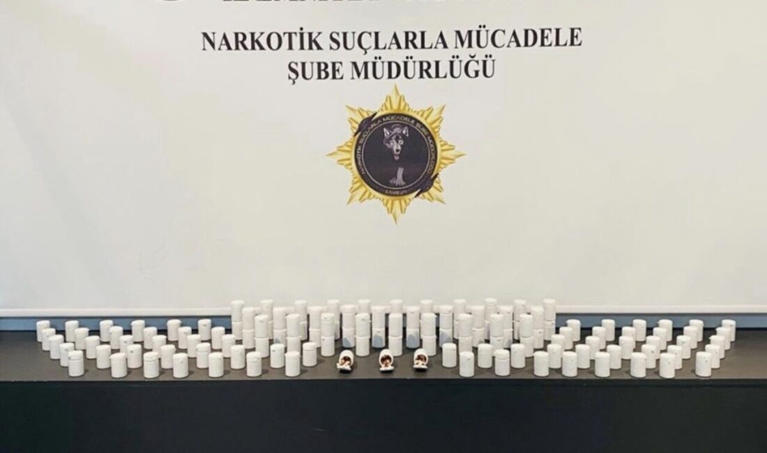 Samsun Emniyet Müdürlüğü Narkotik Suçlarla Mücadele Şube Müdürlüğü ekipleri, uyuşturucu