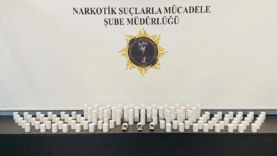 Samsun Emniyet Müdürlüğü Narkotik Suçlarla Mücadele Şube Müdürlüğü ekipleri, uyuşturucu