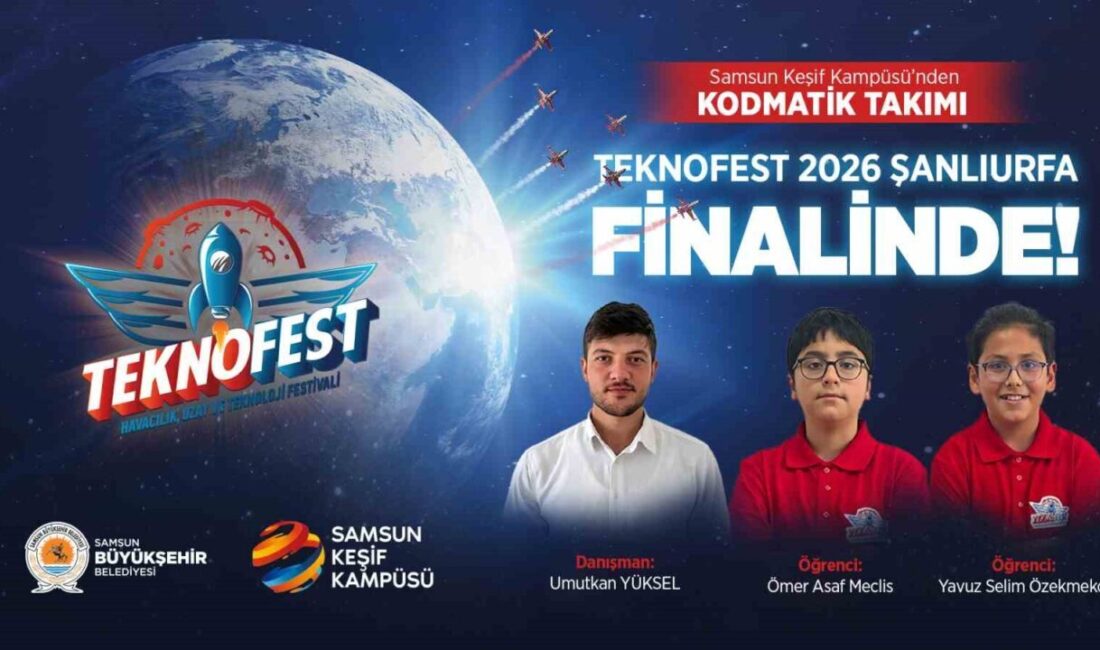 Samsun Büyükşehir Belediyesi’nin Keşif Kampüsü’nde oluşturulan 2 takım, Türkiye’nin en