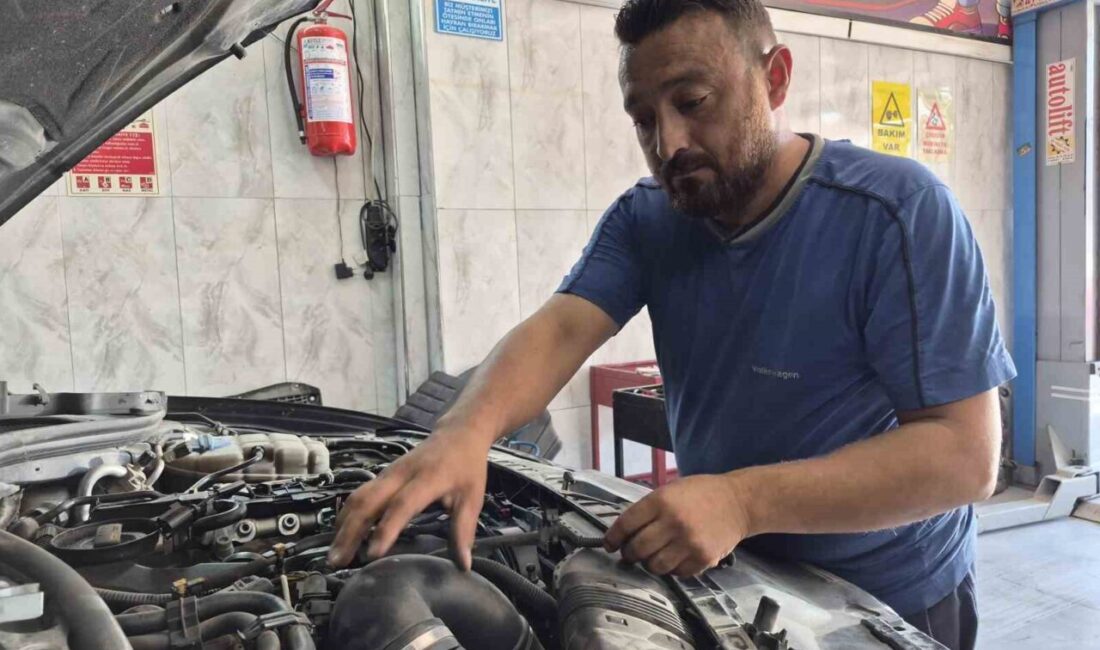 Eskişehir’de bir araç tamir ustası olan Osman San, otomotiv firmalarının