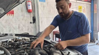 Eskişehir’de bir araç tamir ustası olan Osman San, otomotiv firmalarının