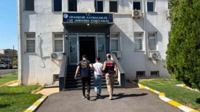 Viranşehir ilçesinde, 7 ayrı hırsızlık suçundan mahkum olan bir şahıs,
