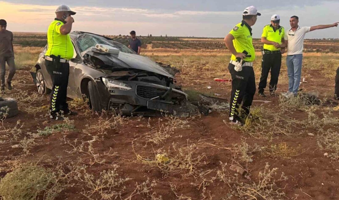 Şanlıurfa’nın Suruç ilçesinde bir otomobilin devrilmesi sonucu meydana gelen kazada,