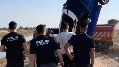 Şanlıurfa’nın Akçakale ilçesinde bir dereye uçan otomobil olayında sürücü Abdulkadir