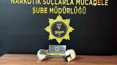 Haliliye ilçesinde gerçekleşen olayda, Şanlıurfa İl Emniyet Müdürlüğü Narkotik Suçlarla