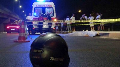 Antalya’da 25 yaşındaki bir motosiklet sürücüsü, gece saatlerinde seyir halindeyken