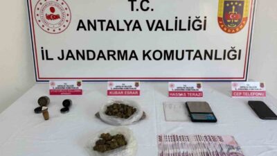 Serik ilçesinde gerçekleştirilen uyuşturucu operasyonunda yakalanan şüpheli tutuklandı. Antalya İl
