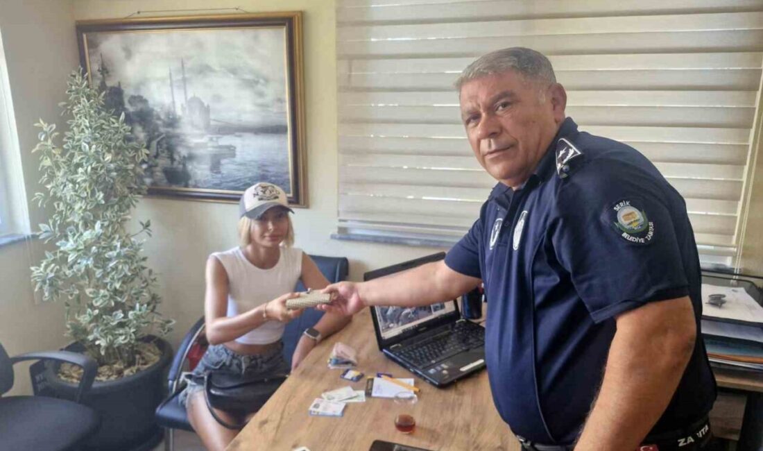 Serik ilçesinde zabıta ekipleri, Belek Turizm Merkezi çarşısında kaybolmuş bir