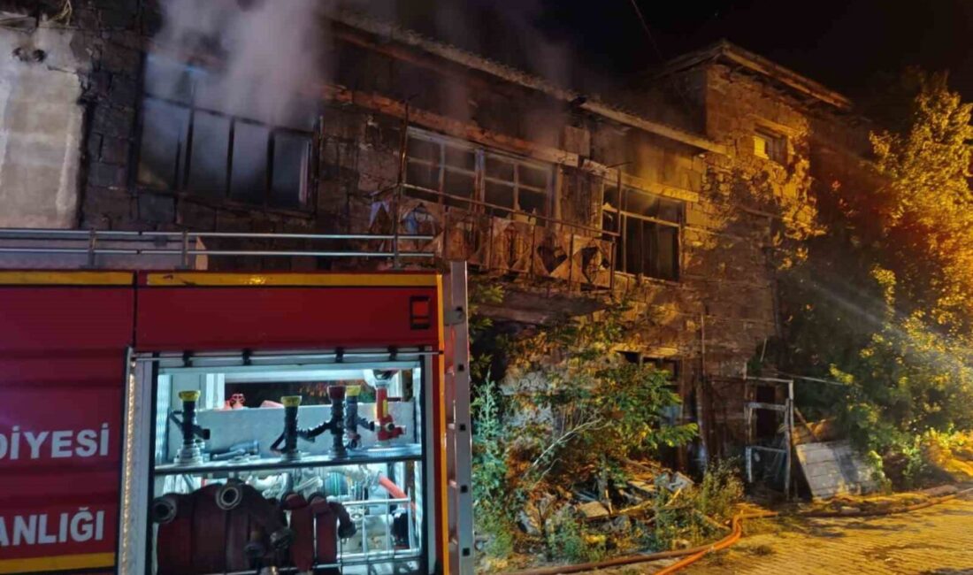 Seydişehir ilçesinde yer alan 2 katlı bir evde meydana gelen