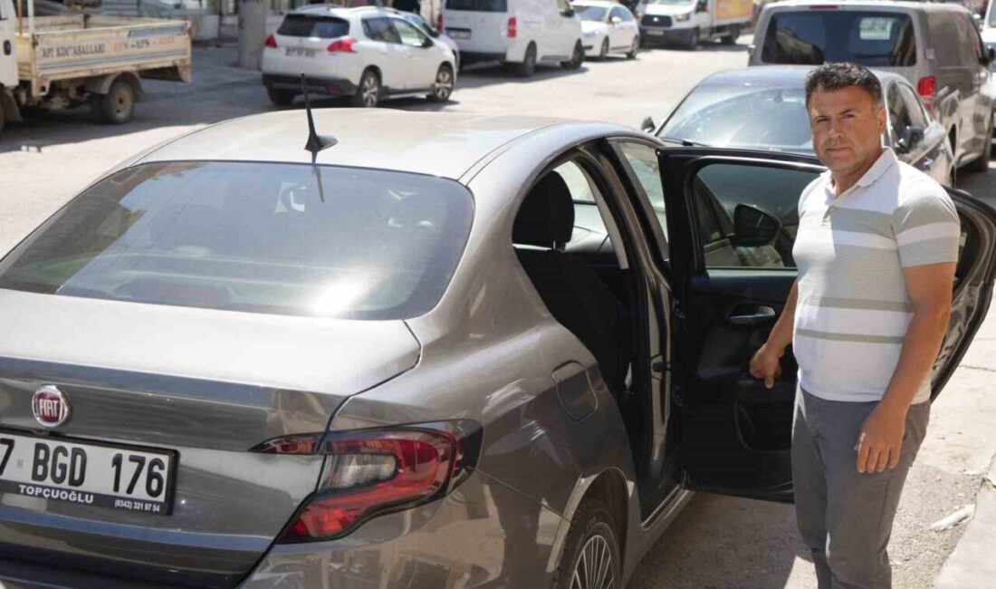 Gazi Albayrak, Gaziantep’te sıfır olarak satın aldığı Tofaş Fiat marka