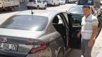 Gazi Albayrak, Gaziantep’te sıfır olarak satın aldığı Tofaş Fiat marka